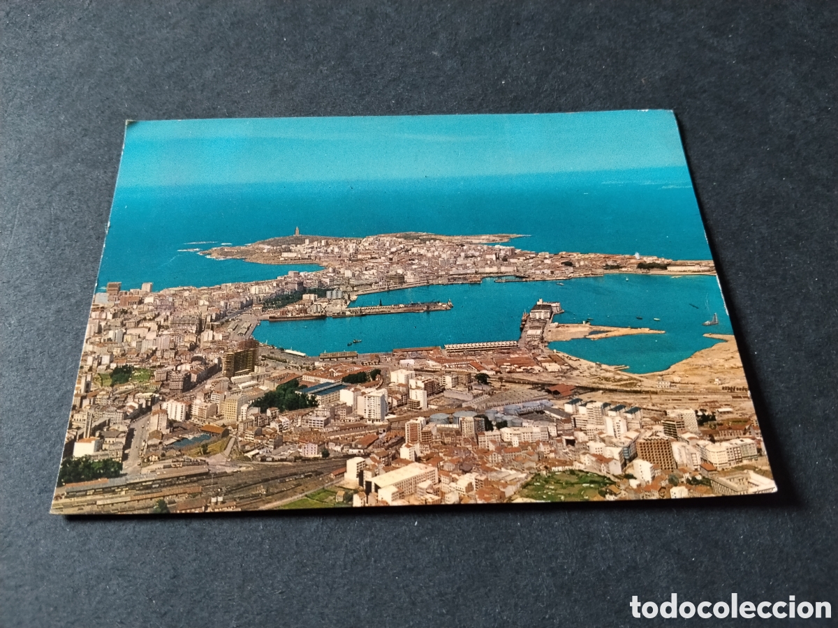 Postales: Postal La Coru&ntilde;a,despegada