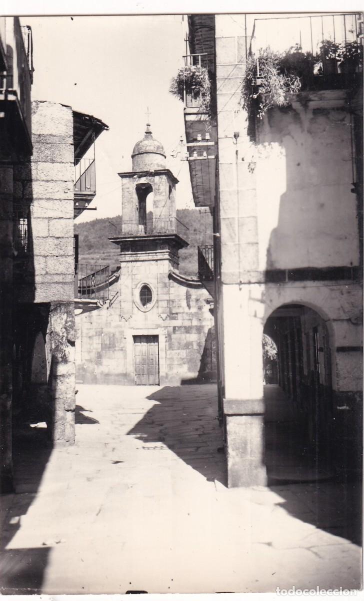 Postales: Ribadavia. Plaza de Sta Mar&iacute;a Magdalena. Orense. Lib. Imp. Pap El Ribadavienese. Sin circular.