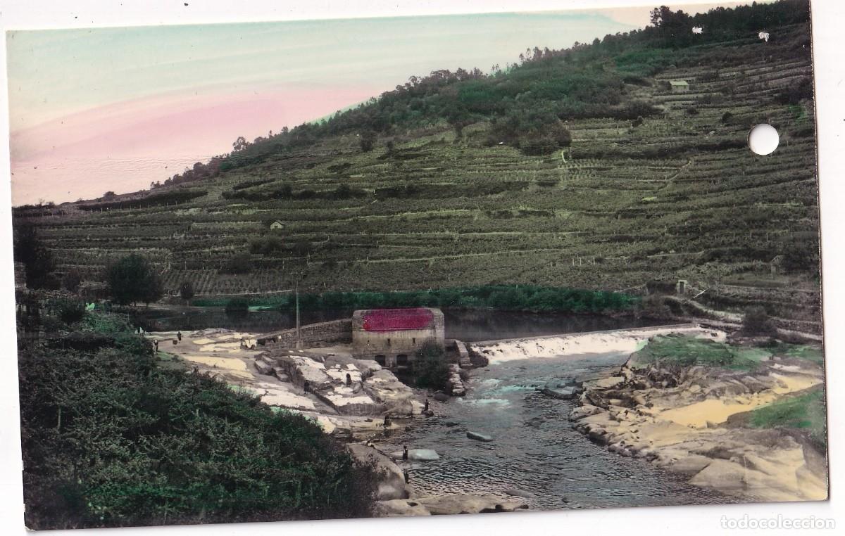 Postales: 5 Ribadavia. Paisaje Orense. Lib. Imp. Pap El Ribadavienese. Escrita. Sin circular.