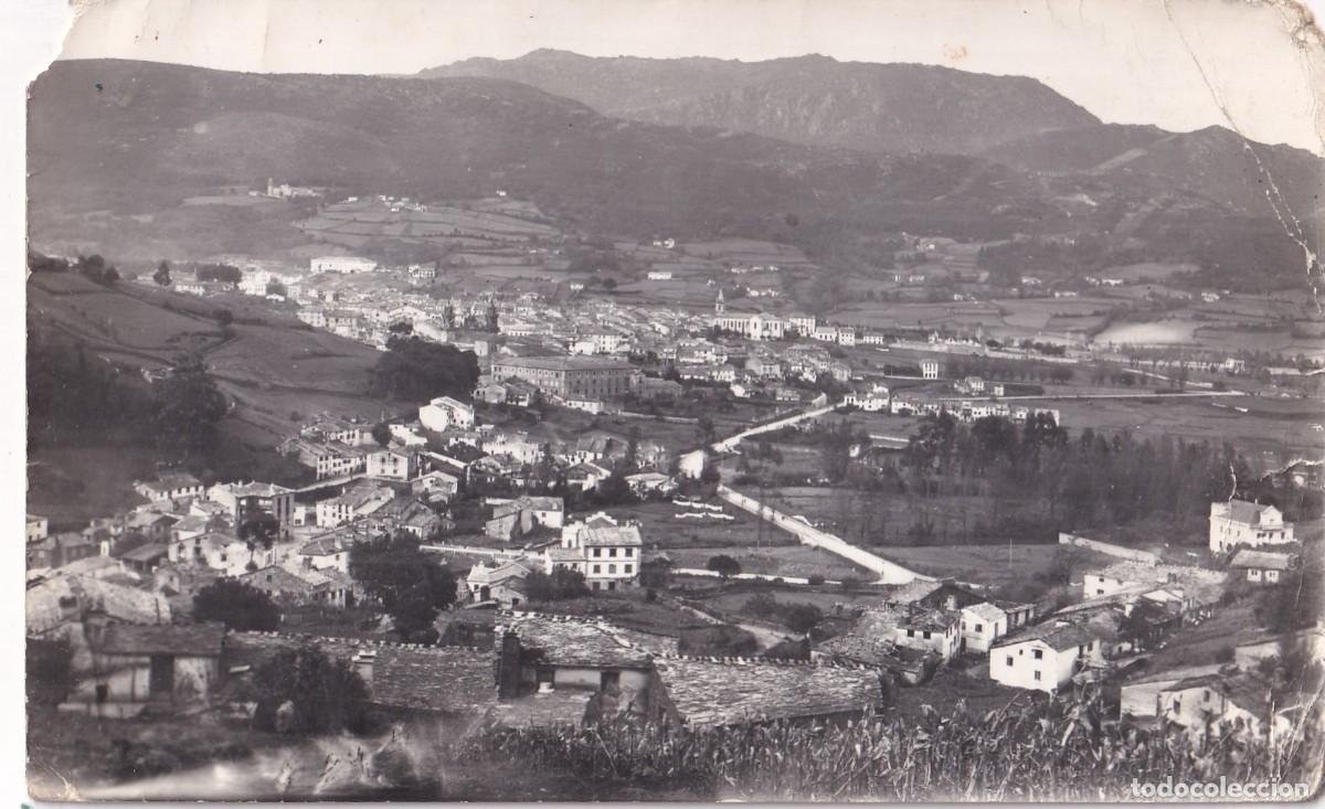 Postales: Mondo&ntilde;edo. Vista parcial. Foto Gacio. Escrita. Gaita gallega Manuel Veiga. Puentenuevo Jaime Basanta