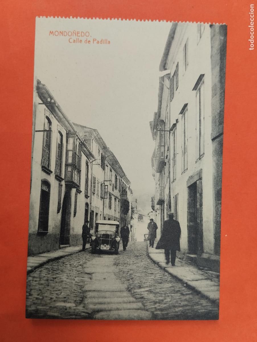 Postales: GALICIA. MONDO&Ntilde;EDO (LUGO). CALLE DE PADILLA.