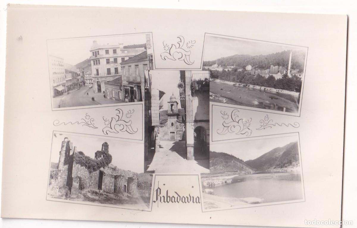 Postales: 17 Ribadavia Varias vistas. Ed Alarde. Sin circular.