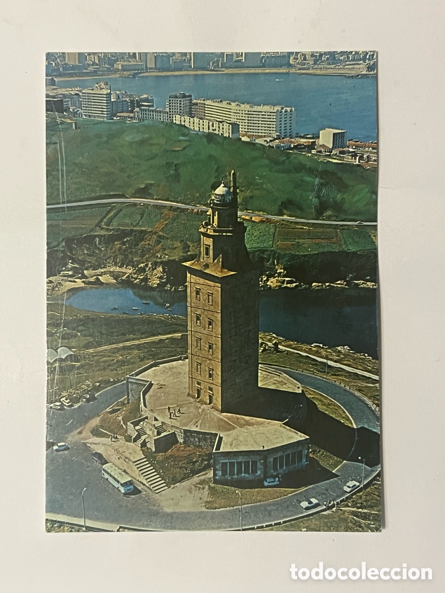 Postales: LA CORU&Ntilde;A. Postal No.21, Torre de H&eacute;rcules. Edic. Foto Blanco (h.1970?) S/C