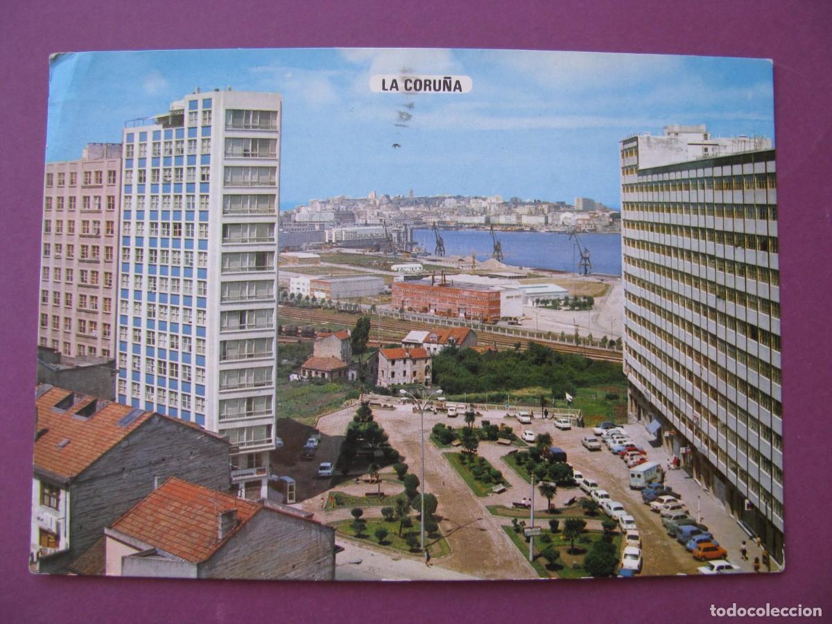Postales: POSTAL DE LA CORU&Ntilde;A. MIRADOR DE LOS CASTROS. FAMA. CIRCULADA 1980