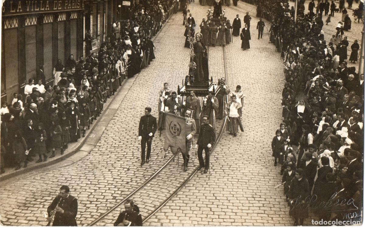 Postales: VIGO PROCESION 1918 FOTOGRAFICA