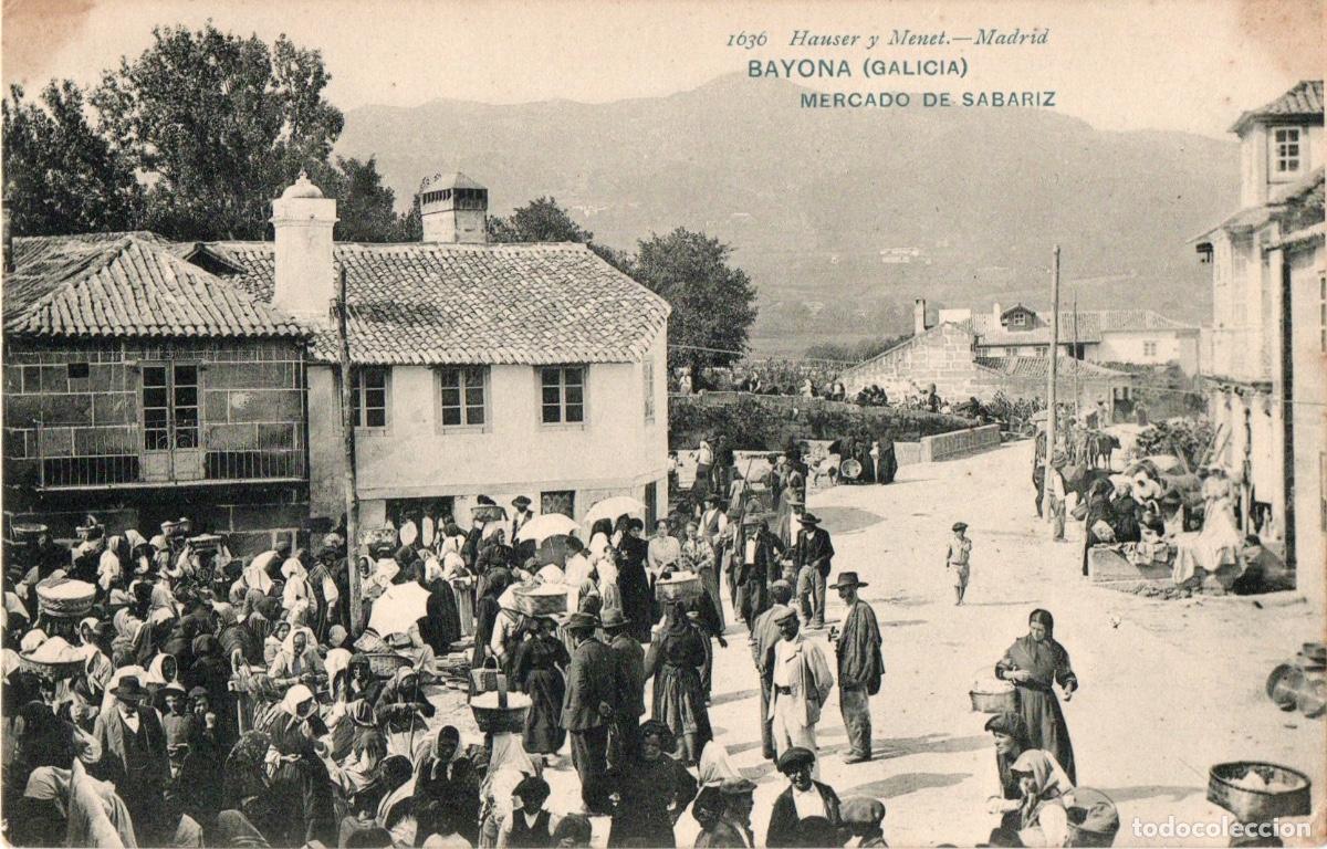 Postales: VILLAGARCIA PLAZA DEL MERCADO