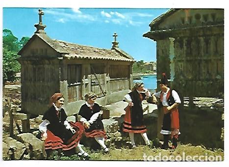 Postales: HORREOS E MOZOS.- GALICIA