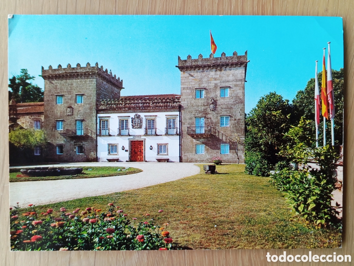 Postales: POSTAL VIGO PONTEVEDRA CASTRELOS PALACIO QUI&Ntilde;ONES DE LE&Oacute;N MUSEO ARRIBAS 2111 A&Ntilde;O 1969