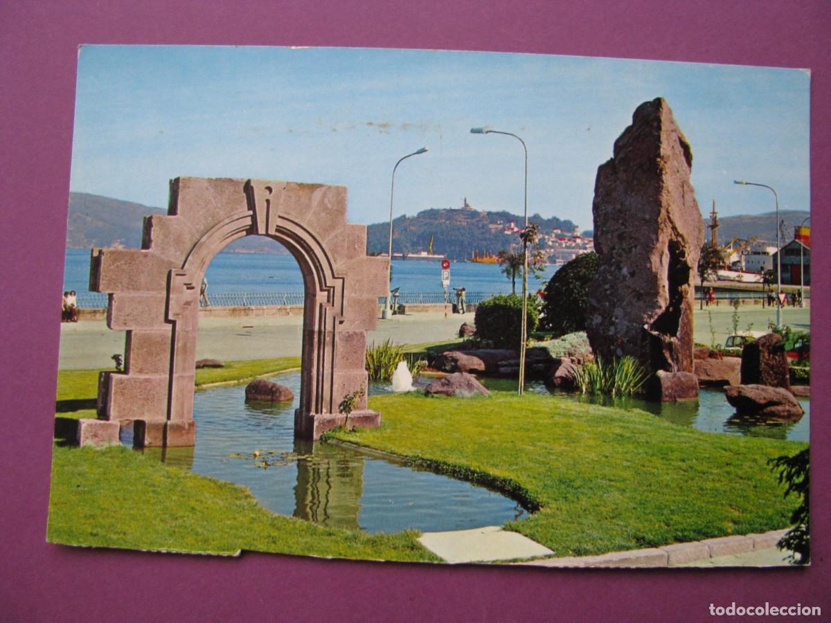 Postales: POSTAL DE VIGO. JARDINES AVDA. EL DUAYE. FARDI.