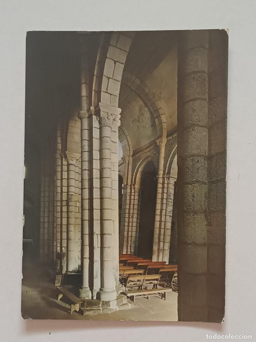 Postales: SANTIAGO DE COMPOSTELA (LA CORU&Ntilde;A). COLEGIATA DEL SAR (1964) - FRANQUEO