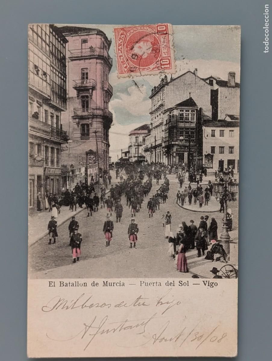 Postales: DIF&Iacute;CIL POSTAL VIGO EL BATALL&Oacute;N DE MURCIA ED DESIDERIO AD&Eacute; PONTEVEDRA CORU&Ntilde;A GALICIA PERFECTA CONS