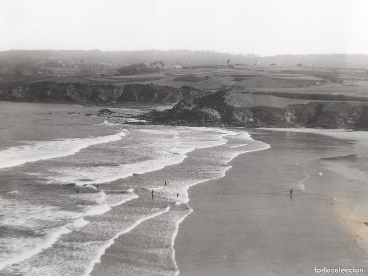 Postales: La Coru&ntilde;a. Playa de Bastiagueiro. - Foto 3