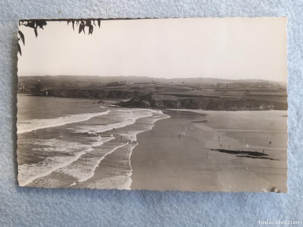 Cartoline: La Coru&ntilde;a. Playa de Bastiagueiro.
