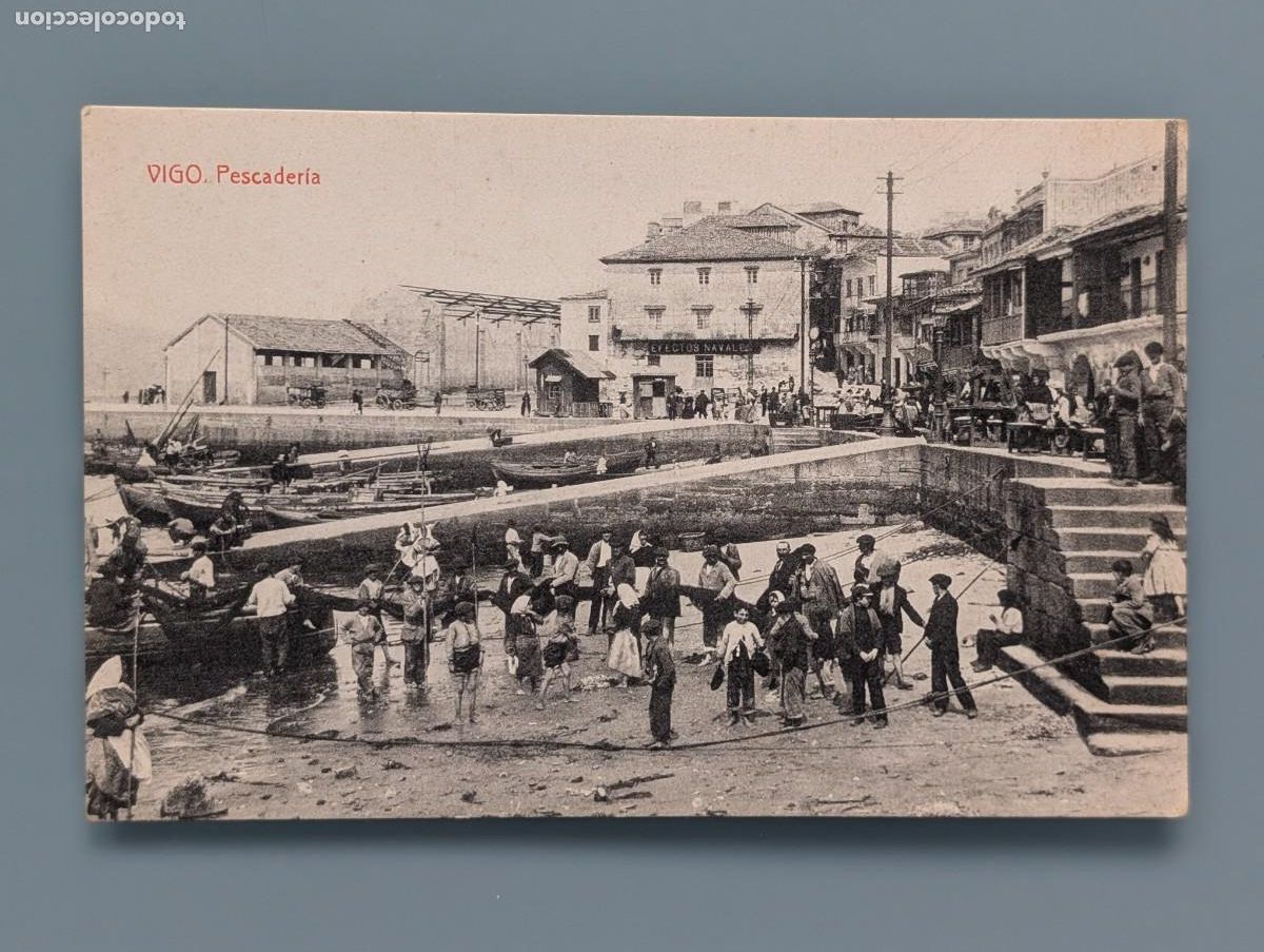 Postales: POSTAL VIGO PESCADER&Iacute;A ED THOMAS PONTEVEDRA PERFECTA CONS SIN DIVIDIR
