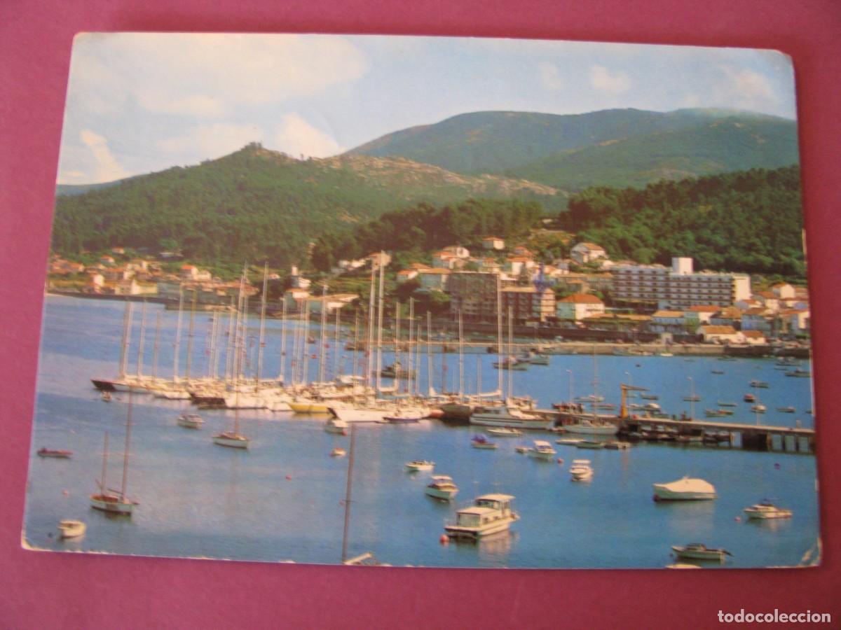 Postales: POSTAL DE BAYONA LA REAL. VISTA PARCIAL CON YATES PARTICIPANTES. FAMA. CIRCULADA 1974