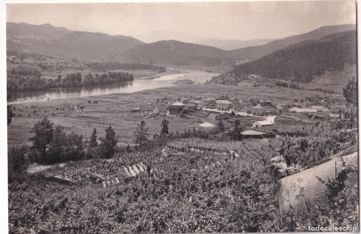 Postais: 1014 Ribadavia. Orense. El r&iacute;o Mi&ntilde;o a su paso por Francelos. Ed La Regi&oacute;n. Sin circular.