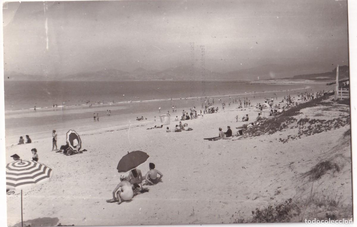 Postais: 199 Vigo. Playa de Samil. Circulada en 1966 . Ediciones Artigot.