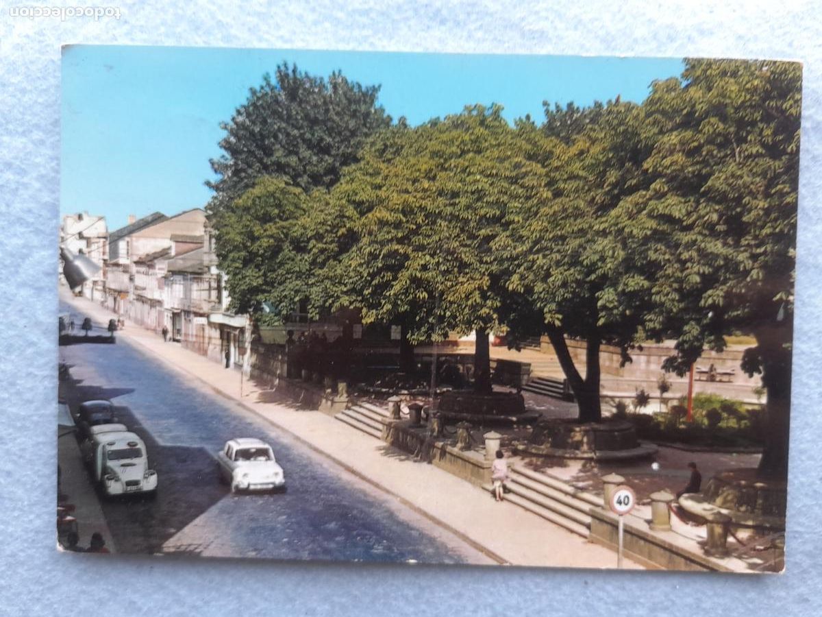 Cartoline: Villalba. Lugo. Alameda Basanta Olano. Franqueada en 1979.