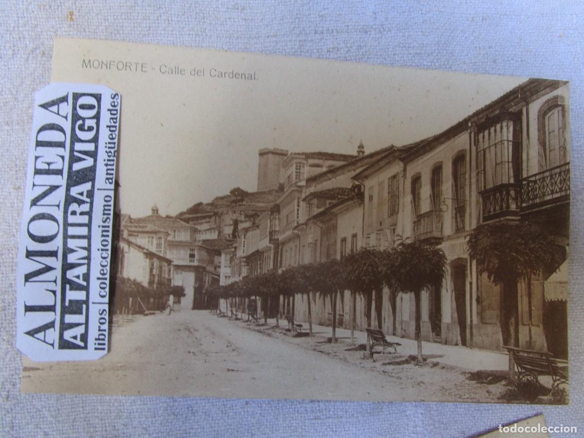 Postales: POSTAL MONFORTE DE LEMOS - LUGO - CALLE DEL CARDENAL - EDICIONES CASTRO S/C. +