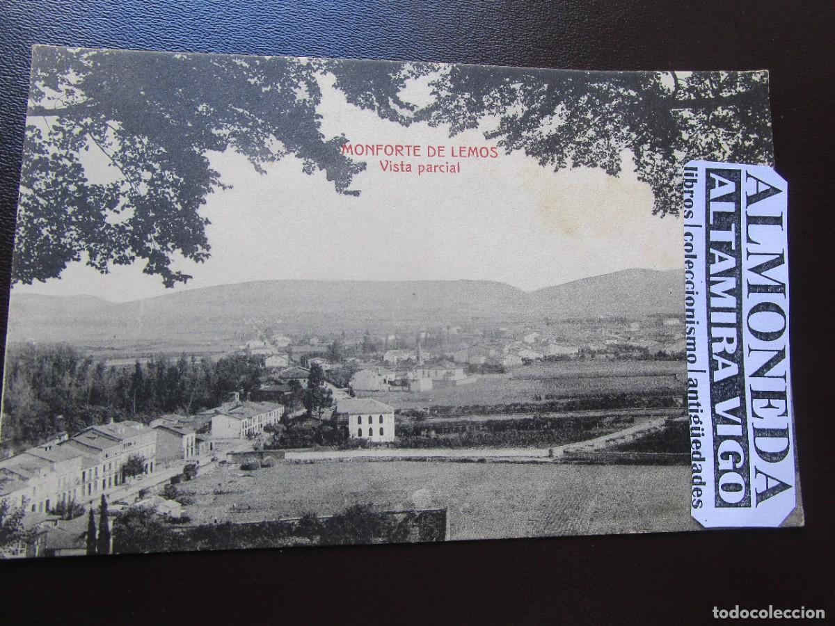 Postales: POSTAL MONFORTE DE LEMOS - LUGO - VISTA PARCIAL -EDI FERBAS. S/C. TEXTO EN REVERSO. +