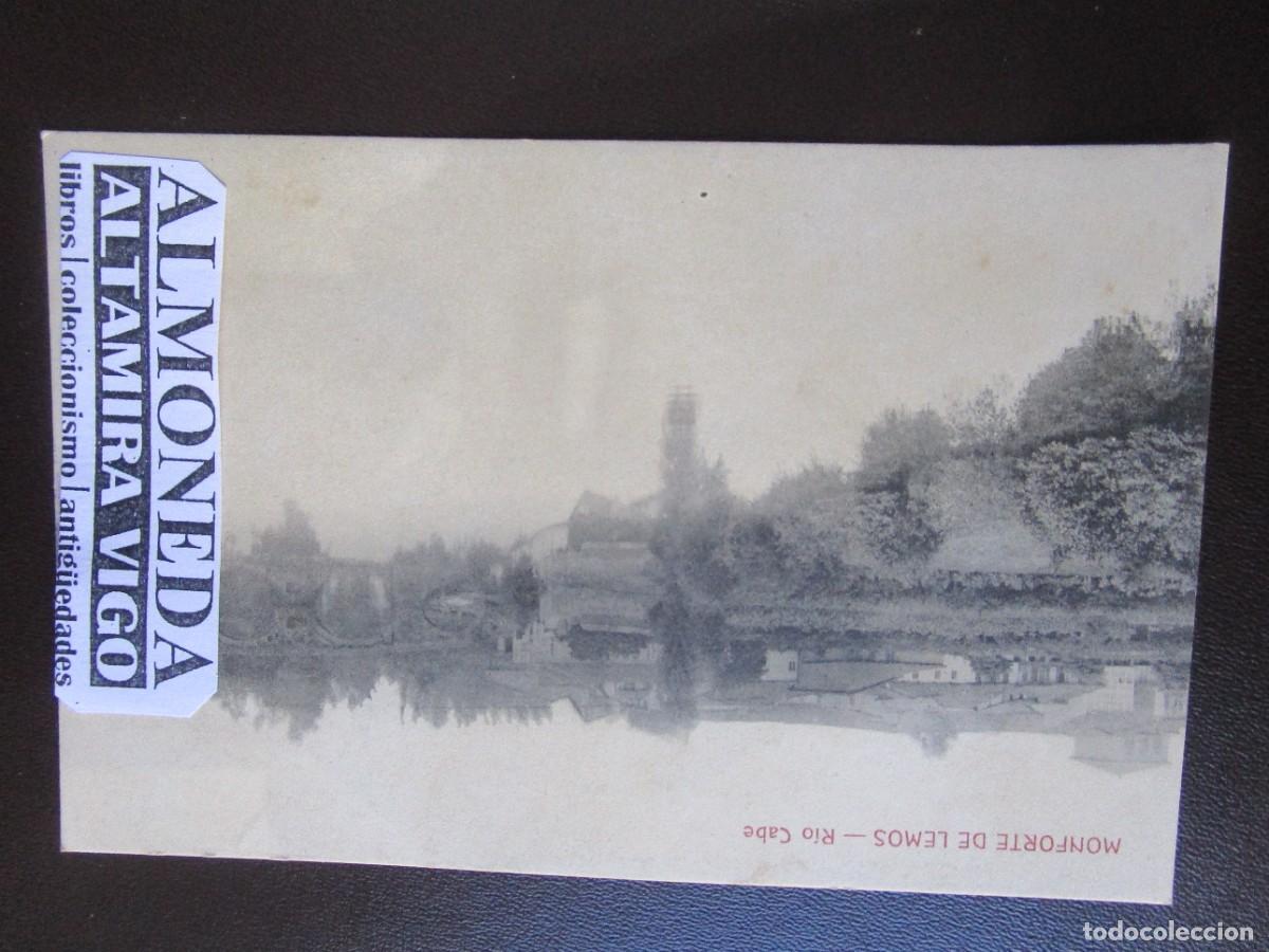 Postales: POSTAL MONFORTE DE LEMOS - LUGO - RIO CABE / PUENTE ROMANO - EDI FERBAS. S/C. +