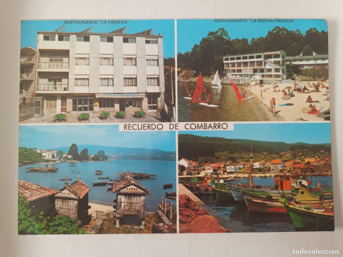 Postales: RESTAURANTE LA NUEVA PARADA. COMBARRO (PONTEVEDRA) - CON MENU ENLACE MATRIMONIAL CELEBRADO 1983
