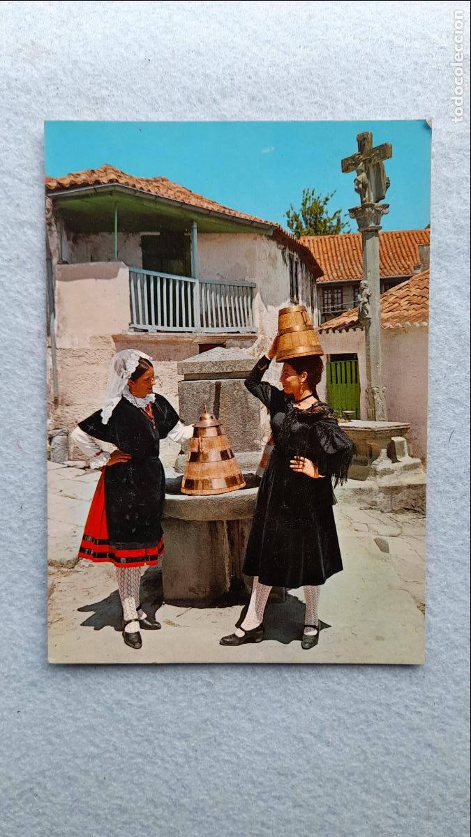 Postais: Galicia. Rexoubando. Tipos Populares.