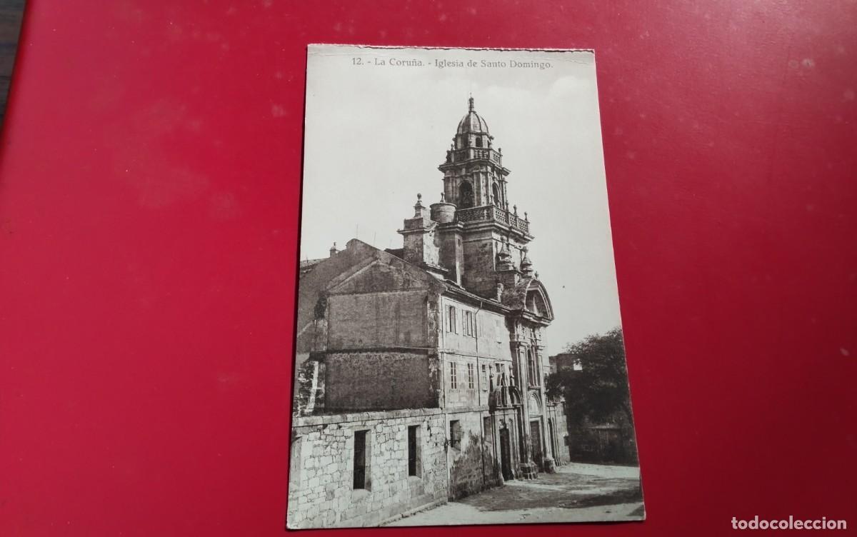Postales: LA CORU&Ntilde;A , POSTAL ANTIGUA , BLANCO Y NEGRO