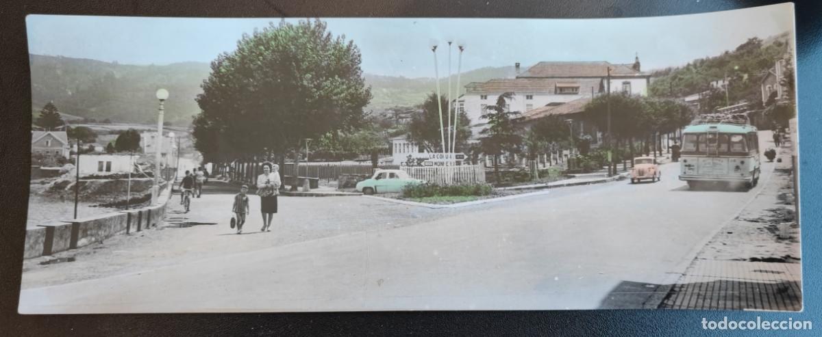 Postais: PUENTEDEUME, PARQUE MUNICIPAL, POSTAL PANORAMICA ANTIGUA, 23,5 X 9 CM APROX.
