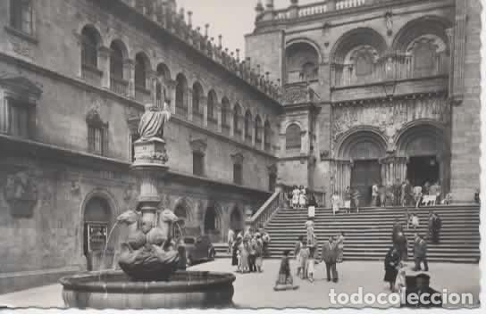 Cartes Postales: SANTIAGO COMPOSTELA ESCRITA PLAZA PLATERIAS