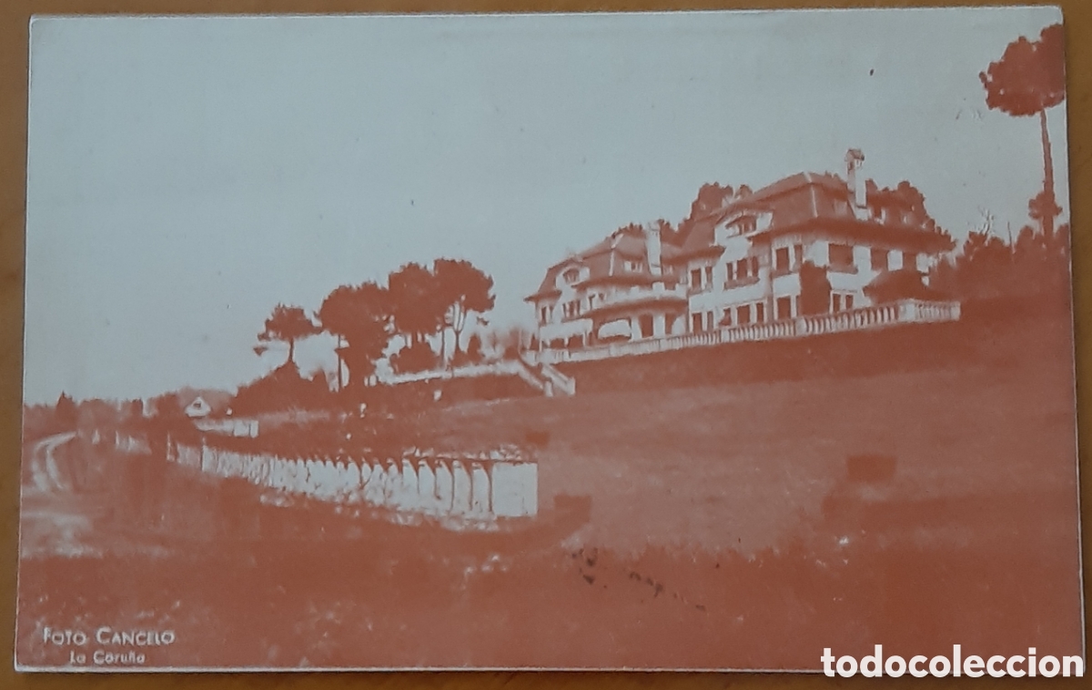 Cartoline: Postal La Coru&ntilde;a. Residencia Santiago Apostol. Escrita sin circular. R10342