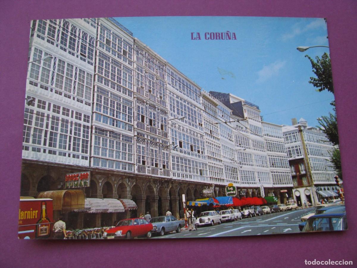 Postkarten: POSTAL DE LA CORU&Ntilde;A. AVENIDA DE LA MARINA. ED. PARIS.