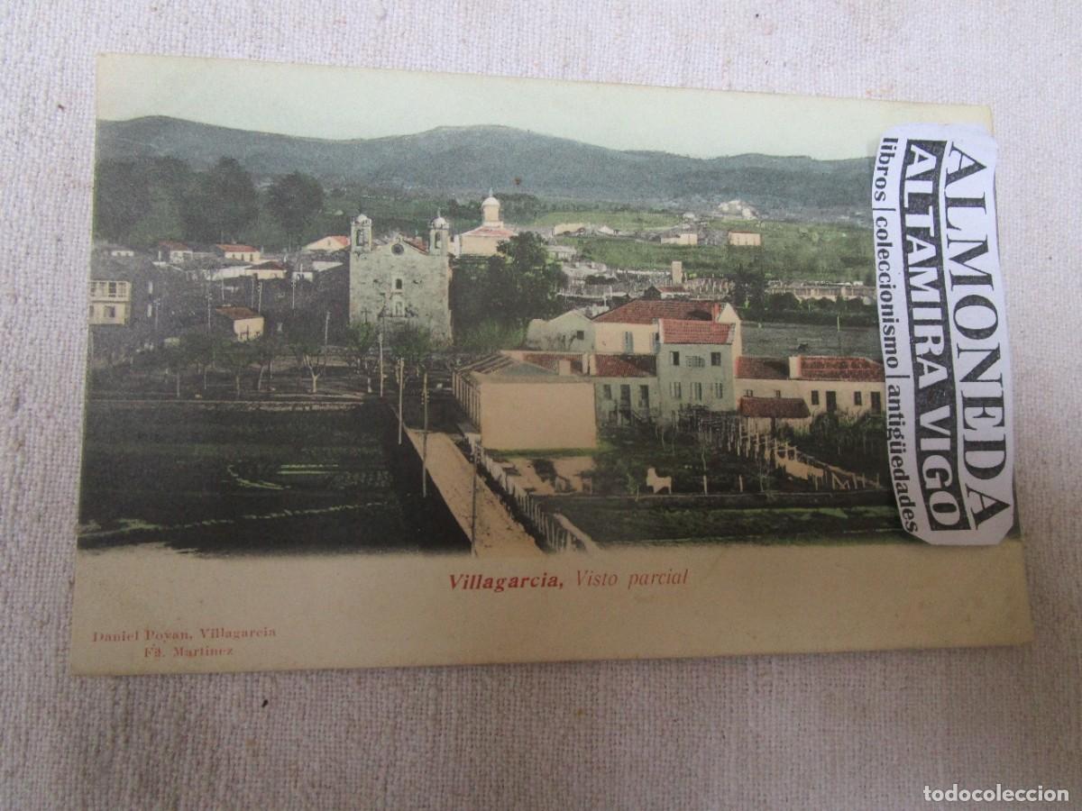 Postales: POSTAL GALICIA- VILLAGARCIA DE AROSA - VISTA PARCIAL - EDI. DANIEL POYAN -M. J. KISH - BERLIN S/C..