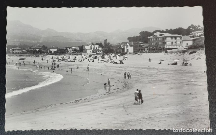 Postais: VIGO, PLAYA DE AMERICA, POSTAL ANTIGUA, 14 X 9 CM APROX.
