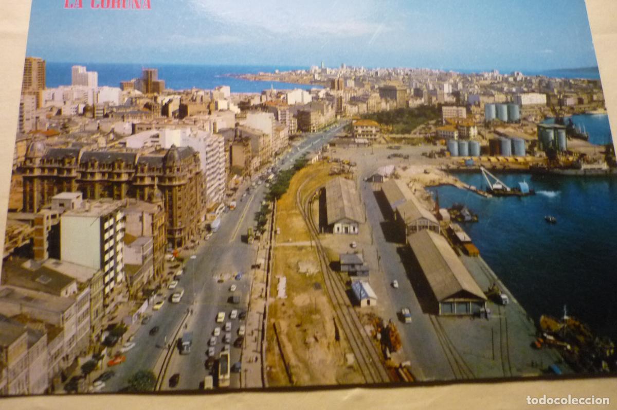 Postales: postal la coru&ntilde;a parcial escrita - Foto 1