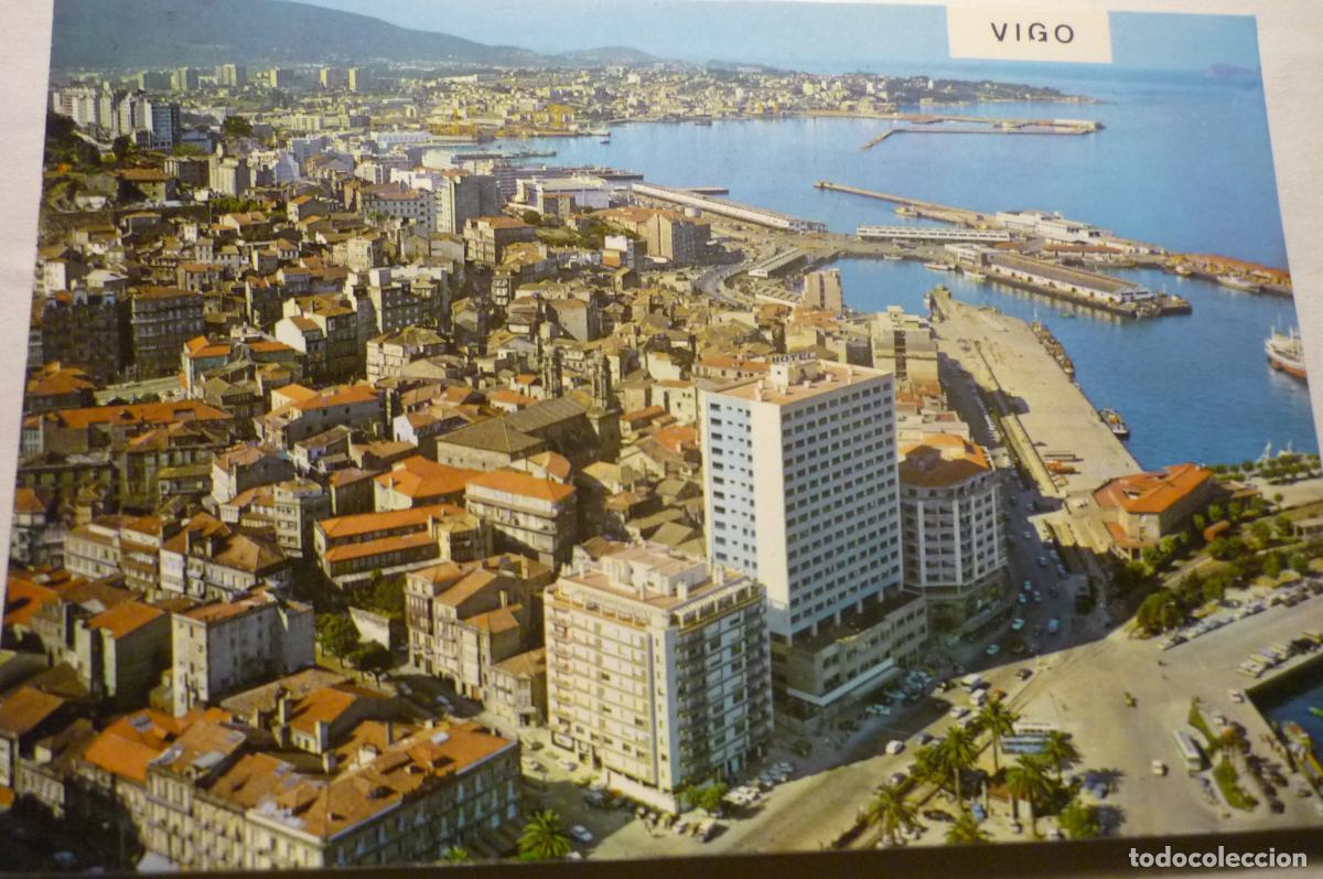 Postcards: postal vigo parcial aerea