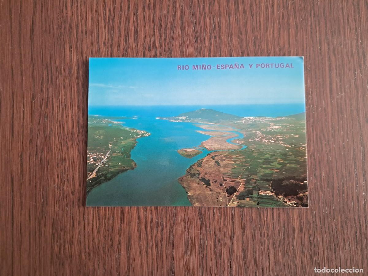 Postais: postal de Espa&ntilde;a, desembocadura del rio Mi&ntilde;o, Pontevedra, Galicia n&ordm; 3078.