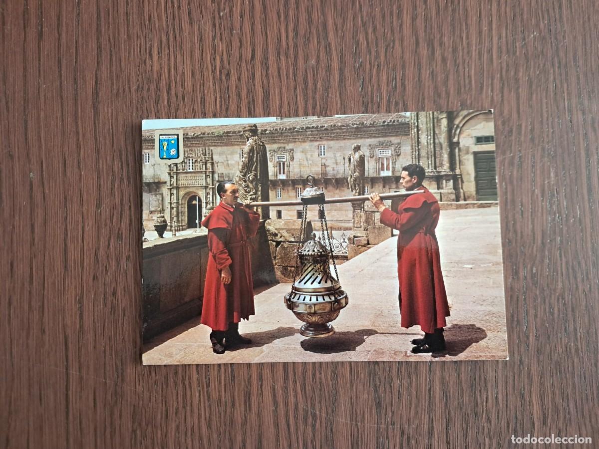 Postcards: postal de Espa&ntilde;a, Botafumeiro, Santiago de Compostela, n&ordm; 43.