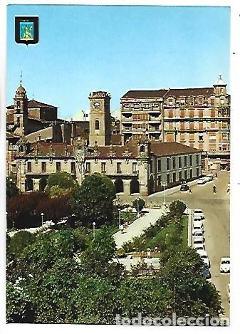Postcards: PLAZA DE ESPA&Ntilde;A Y AYUNTAMIENTO.- LUGO
