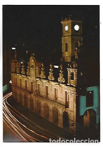 Postcards: AYUNTAMIENTO, NOCTURNA.- LUGO