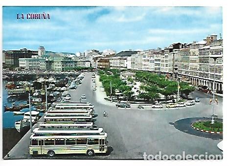 Postales: AVENIDA DE LA MARINA.- LA CORU&Ntilde;A - Foto 1