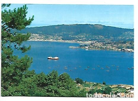 Postales: VISTA PANORAMICA DE LA RIA.- VIGO