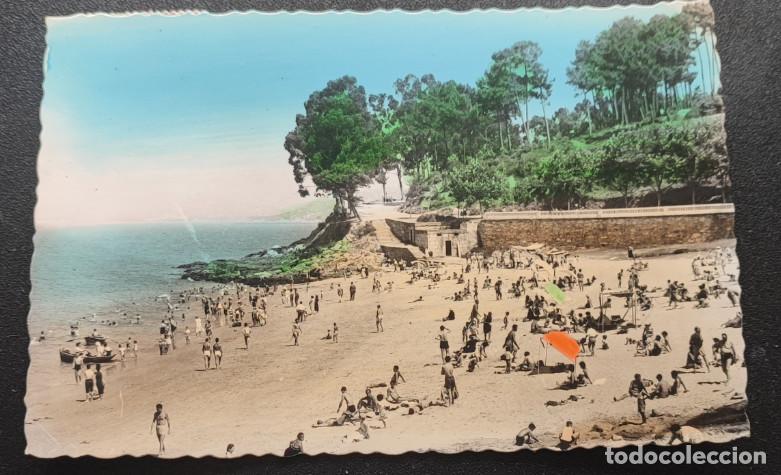 Postales: MARIN, PLAYA DE PORTO-CELO, POSTAL ANTIGUA