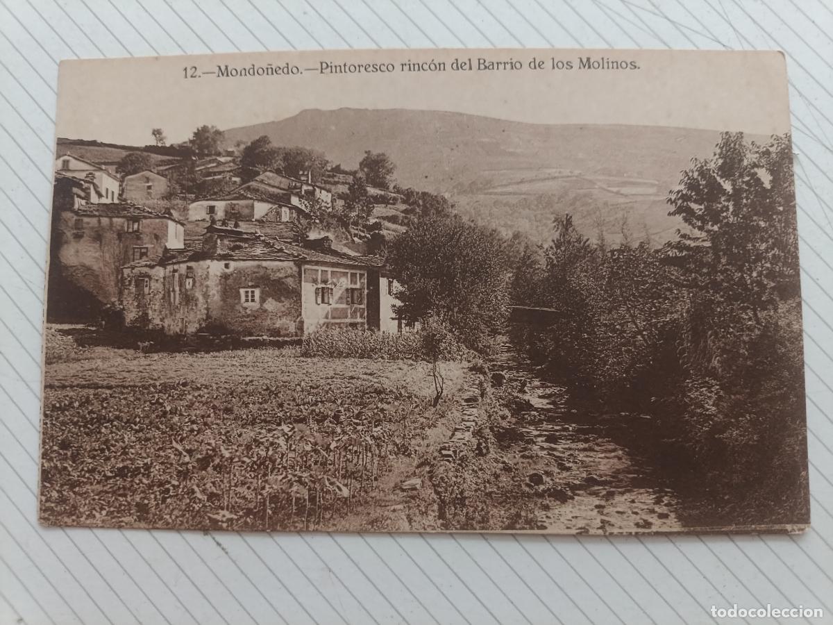 Postales: Mondo&ntilde;edo, Lugo. Postal antigua