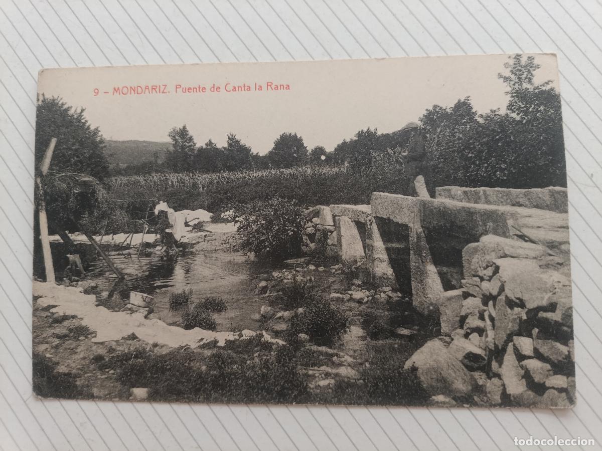 Postales: Mondariz, escrita 1917. Postal antigua