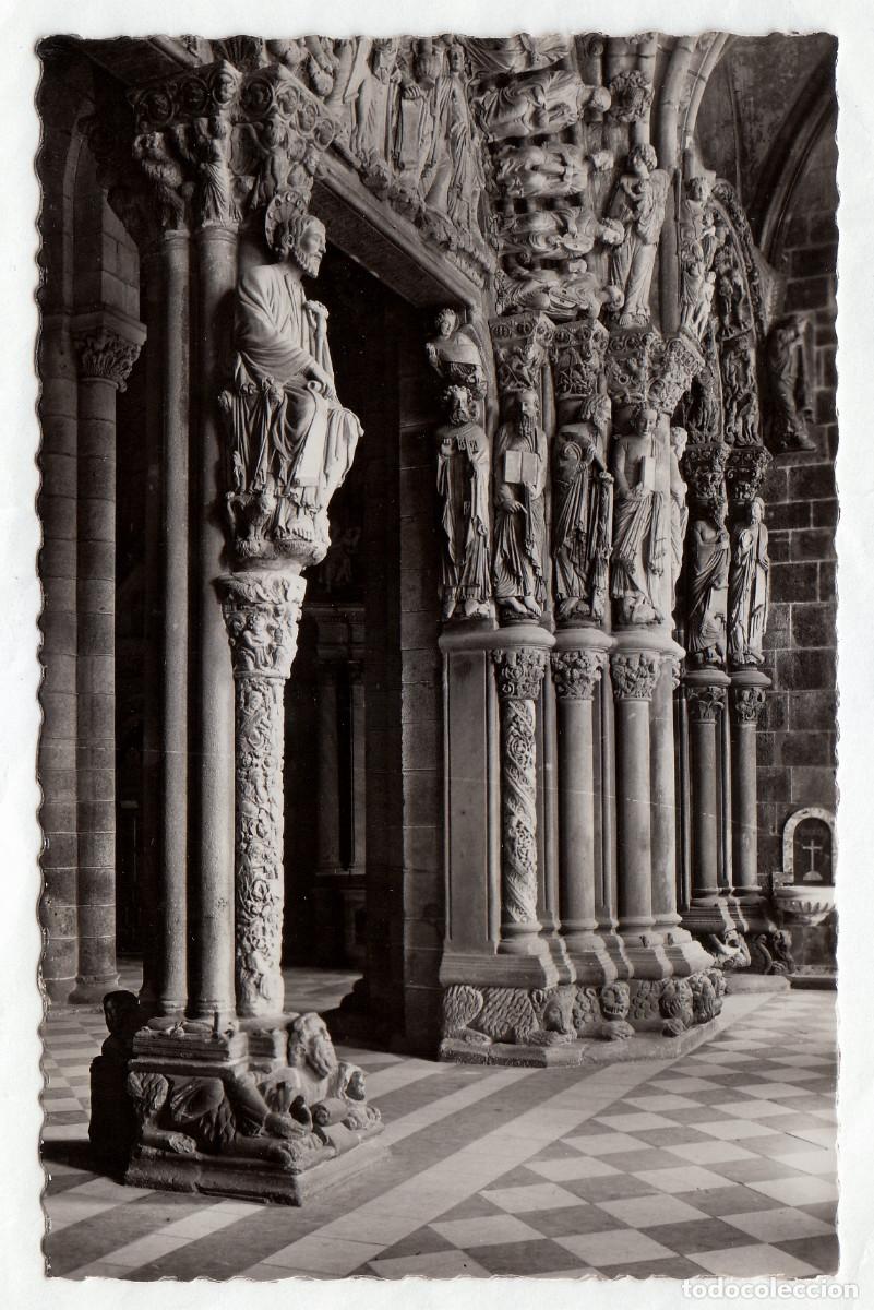 Postales: Santiago de Compostela. Catedral, P&oacute;rtico de la Gloria. Carrabella, Zaragoza. bm