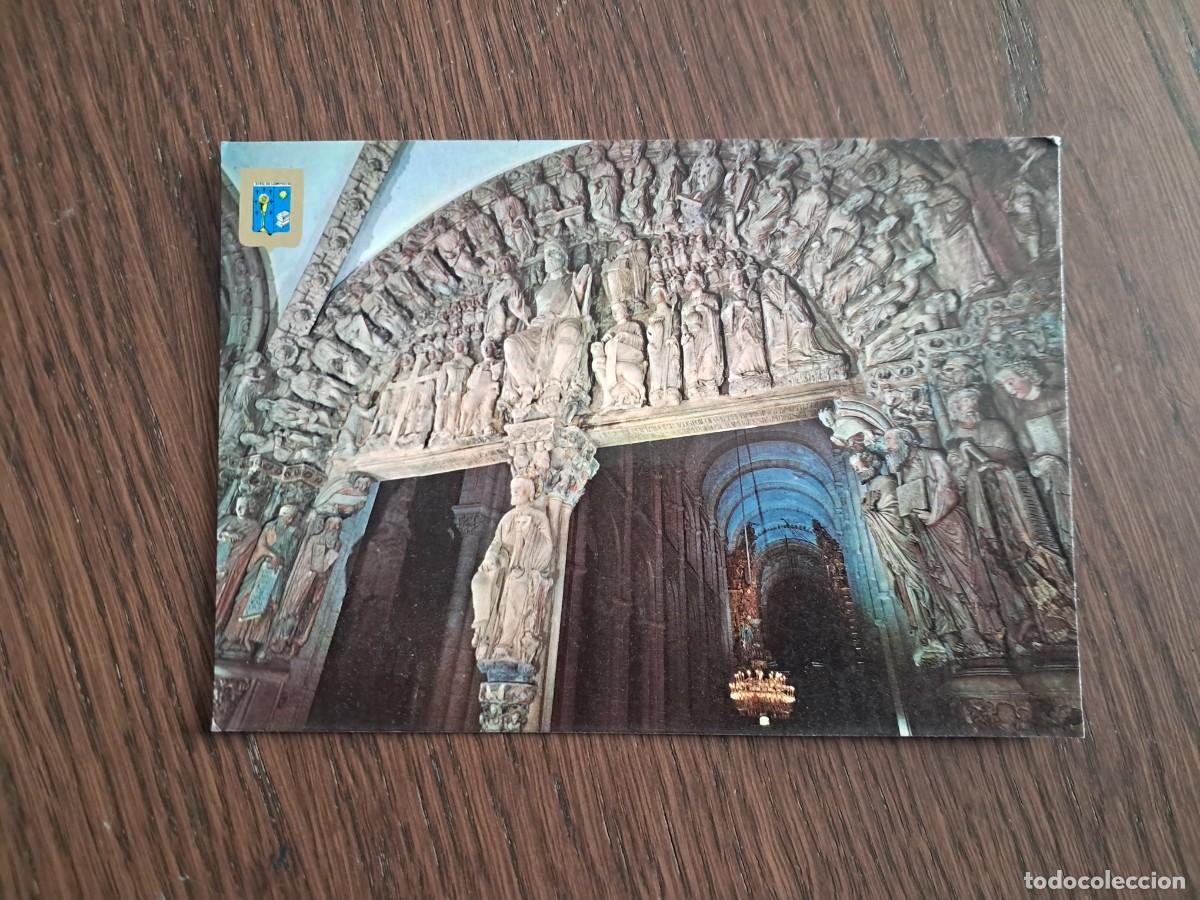 Postales: postal de Espa&ntilde;a, p&oacute;rtico de la gloria, catedral de Santiago de Compostela n&ordm; 33.