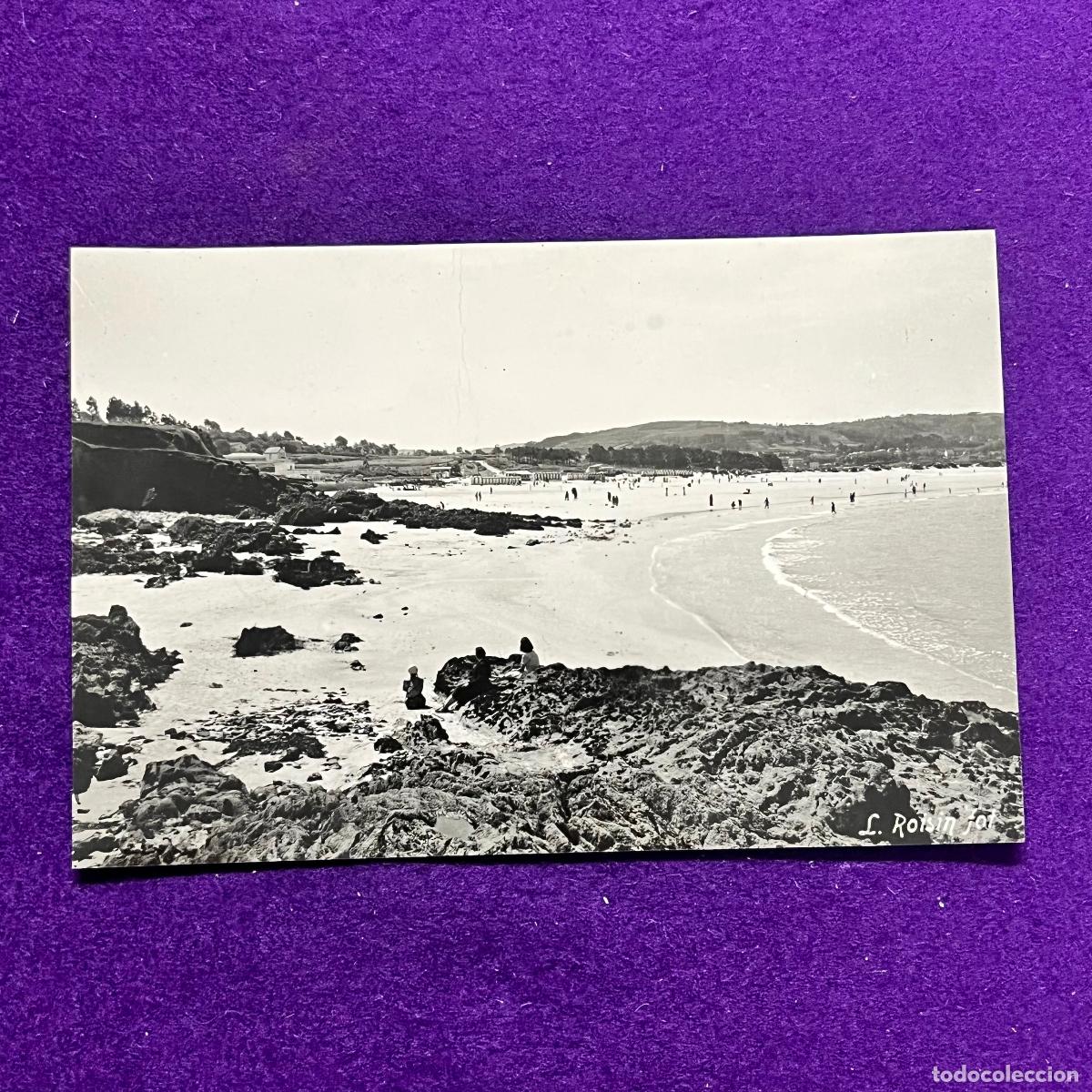 Postales: POSTAL DE LA CORU&Ntilde;A. PLAYA DE STA CRISTINA.