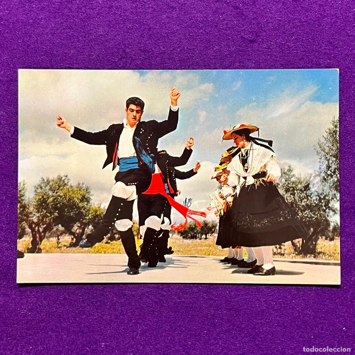Postales: POSTAL DE CANCIONES Y DANZAS DE ESPA&Ntilde;A DE LA SECCION FEMENINA. LA CORU&Ntilde;A (GALICIA).