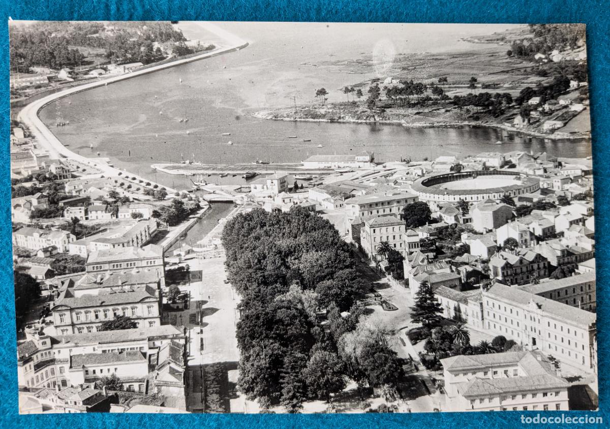 Postales: RW POSTAL PONTEVEDRA GALICIA VISTA PARCIAL DESDE AVION P2040